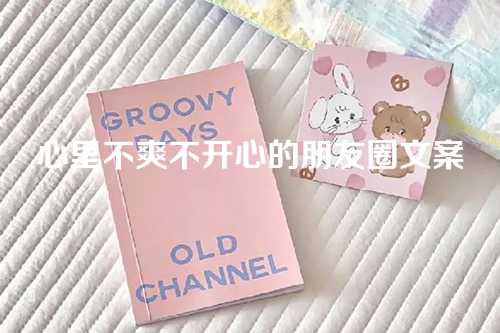 心里不爽不开心的朋友圈文案