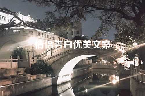 情侣告白优美文案-第1张图片-温柔治愈励志文案网