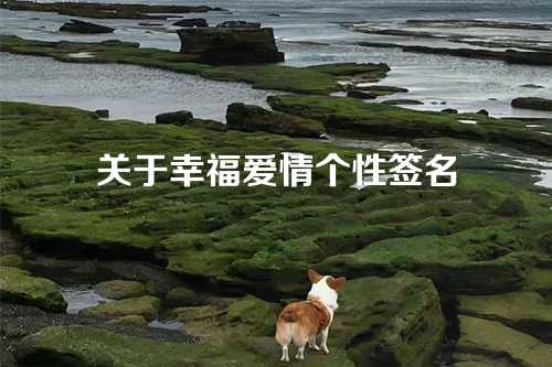 关于幸福爱情个性签名-第1张图片-温柔治愈励志文案网