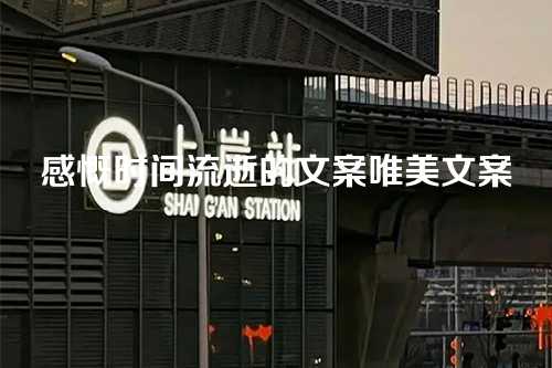 感慨时间流逝的文案唯美文案-第1张图片-温柔治愈励志文案网