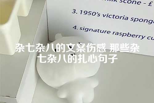 杂七杂八的文案伤感 那些杂七杂八的扎心句子-第1张图片-温柔治愈励志文案网